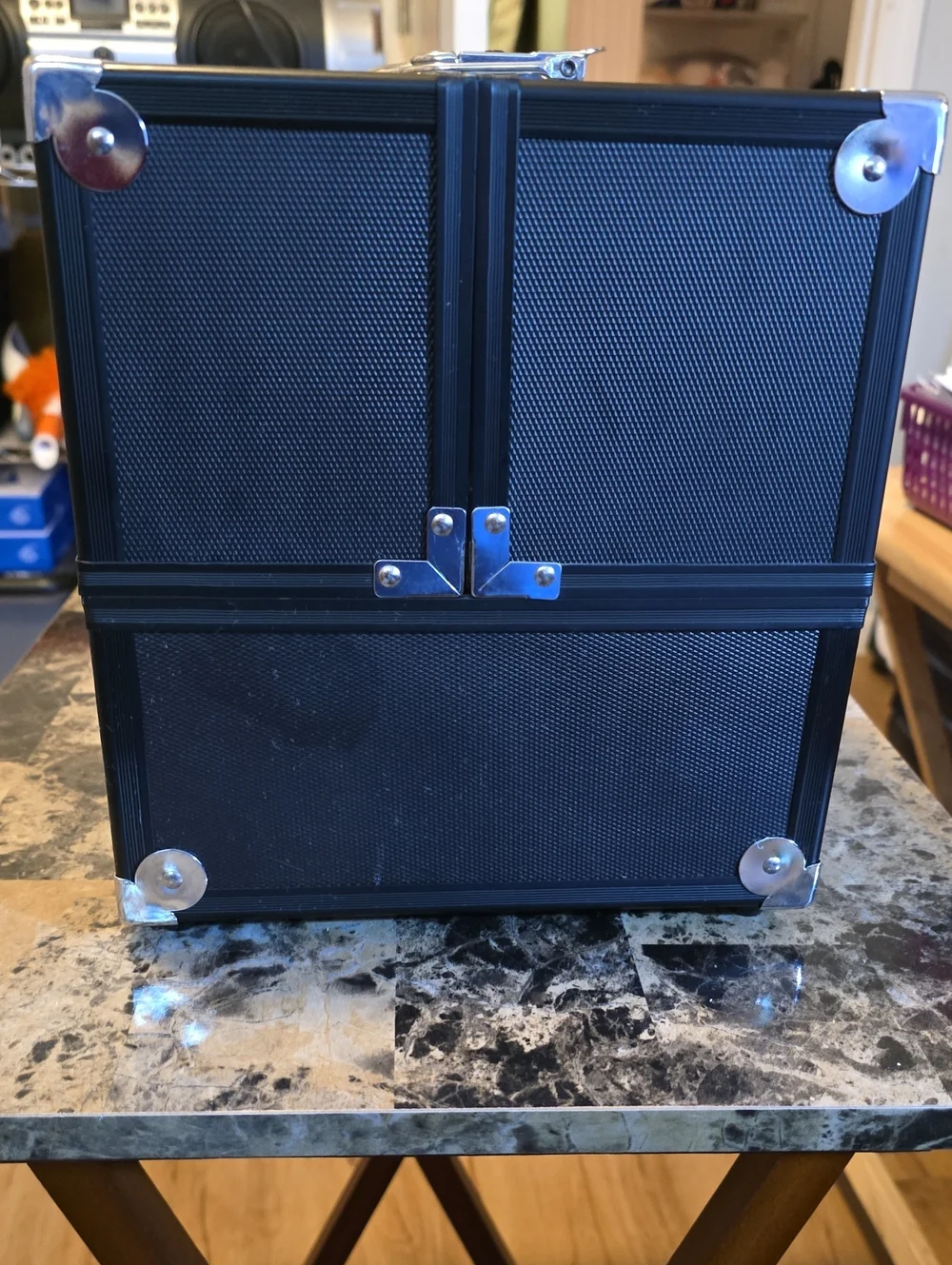Caboodles PRIMPED & PROPER 6- Tray Train Case Makeup Organizer
